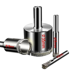 Diamond hole saw for Glass